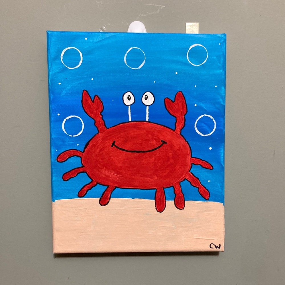 Crab Painting - Picture 2 of 2